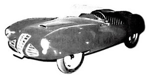 1954 Trevisan Barchetta built on the Fiat 500